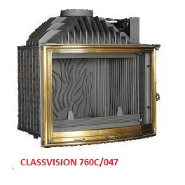 Szyba panoramiczna kominka Fonte-Flamme Classvision 760C