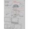 Płyta tylna kominka Decoflam 680 -schemat budowy wkładu kominkowego